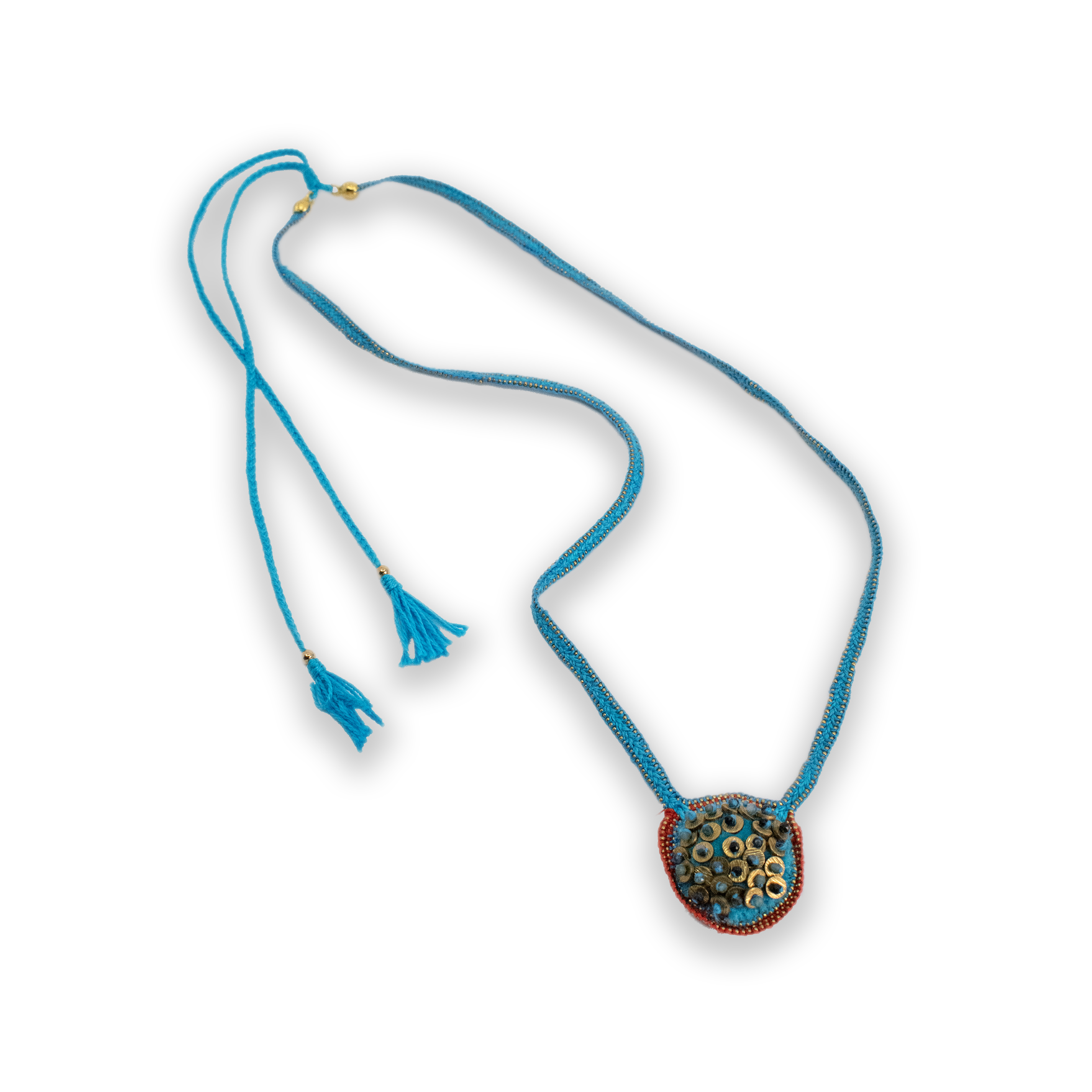 TURQUOISE MOON NECKLACE